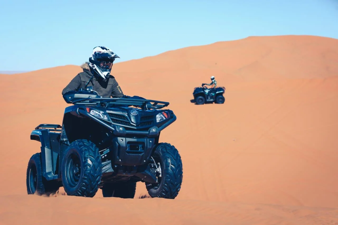 Buggy adventure in the Moroccan Sahara desert