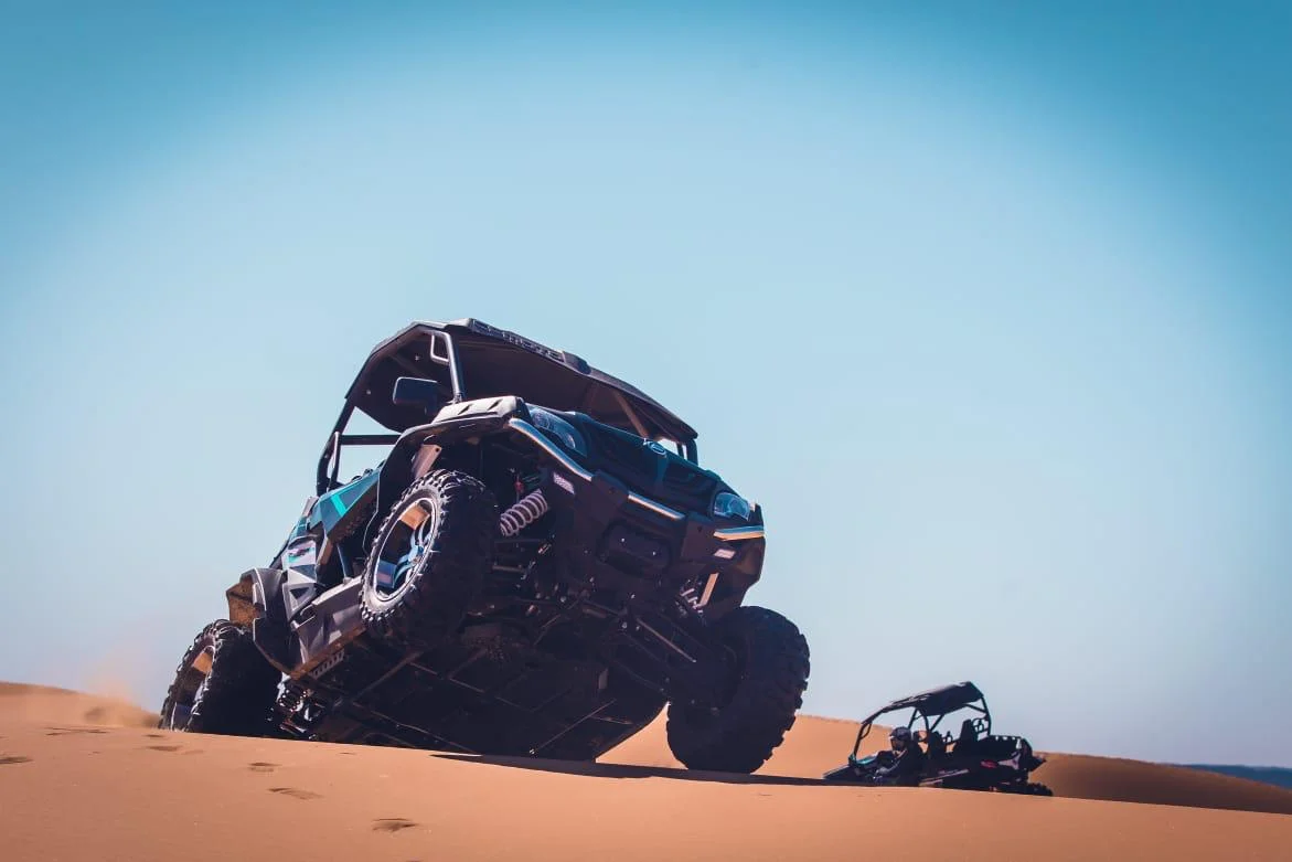 Off-road buggy tour through the Sahara desert